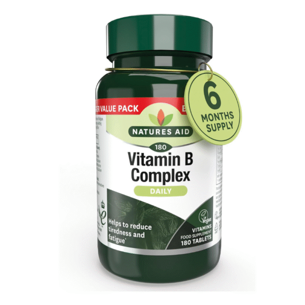 Vitamin B Complex 180 Tablets – High Potency