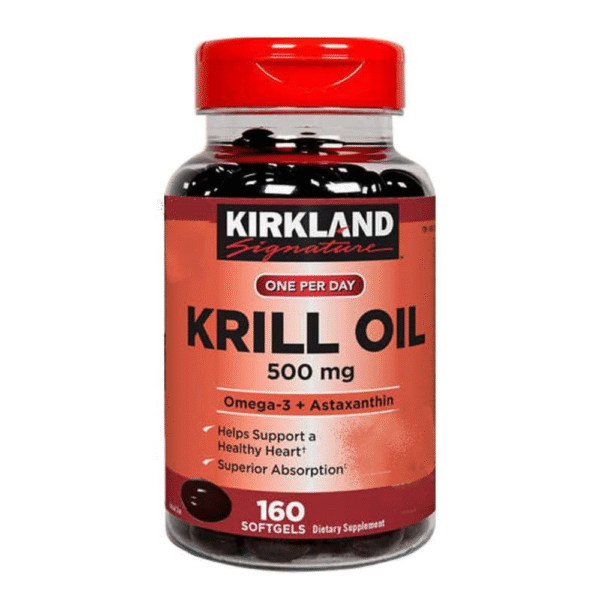 oiKrRk Krill Oil 500 mg., 160 Softgels (3 Pack)