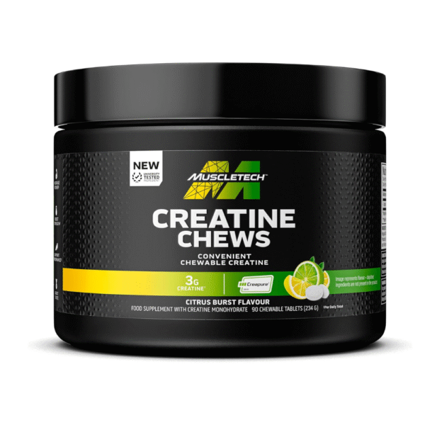 Creatine Chews - Citrus Burst Flavour - 90 Count