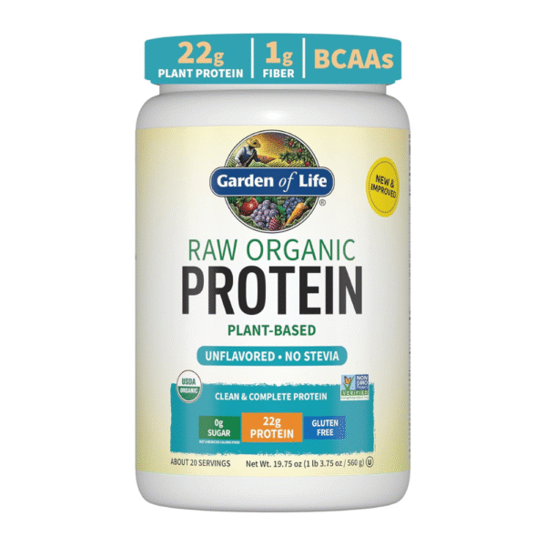 Raw Organic Protein Powder, Unflavoured